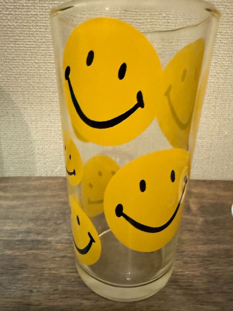スマイリーフェイス グラスとマグカップセット