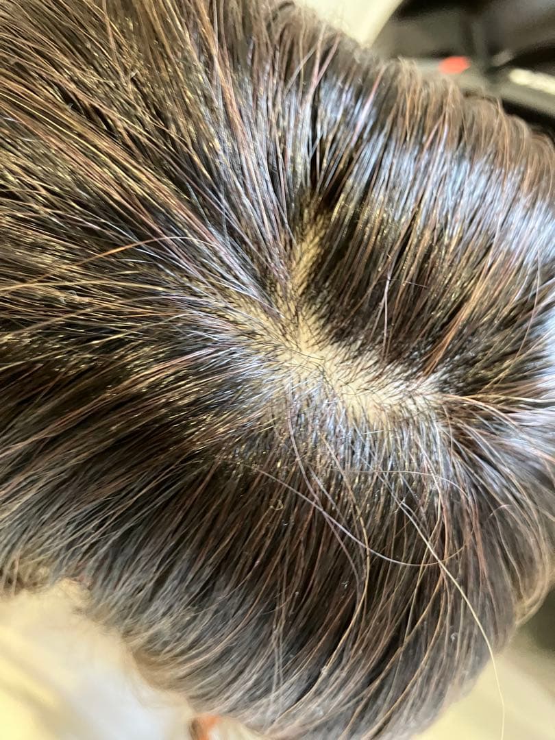 人毛MIX ミルキーモカブラウンプリン ラテショート リネアストリア