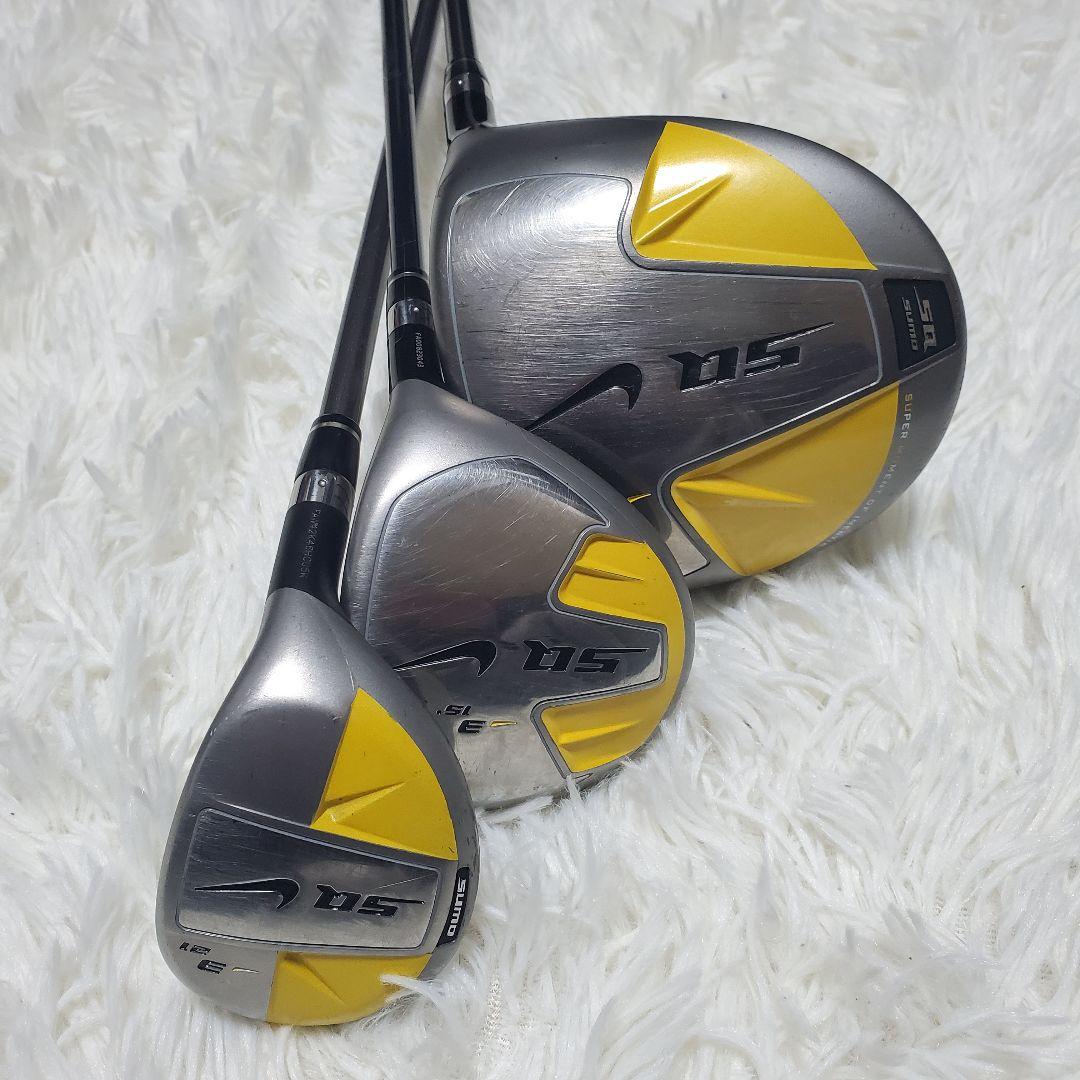 全てNIKE ナイキゴルフ ゴルフクラブセット 右利き FLEX S 11本