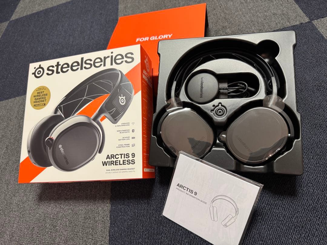 SteelSeries Arctis 9 【本体未使用・美品】