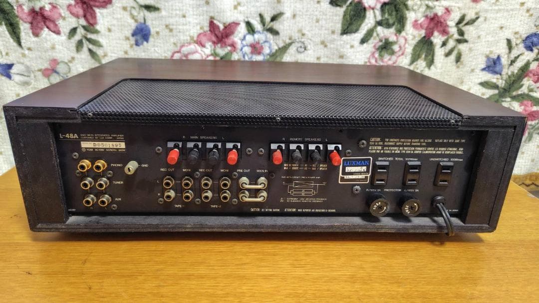LUXMAN L-48A プリメインアンプ トランジスター ラックスマン