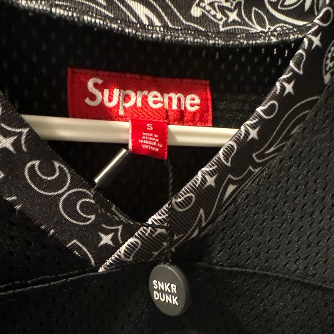 シャツ Supreme Bandana Football Jersey \"Black