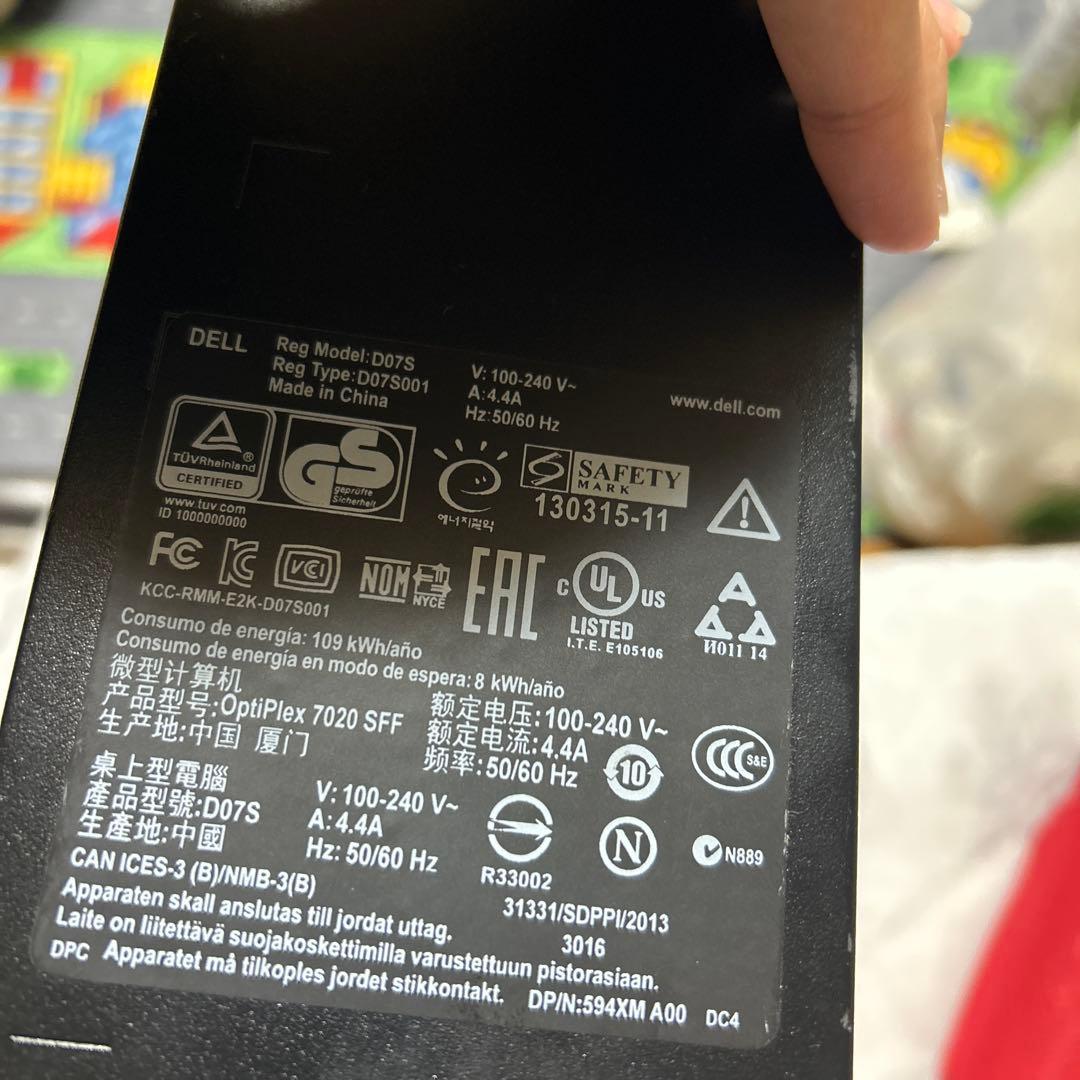 i7-4770 SSD OPTIPLEX7020 デスクトップPC