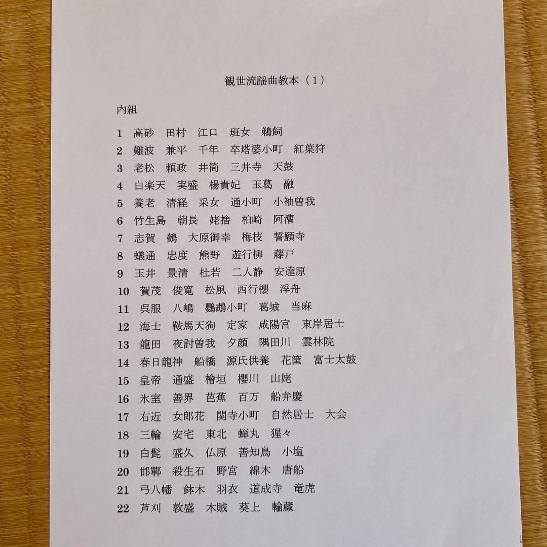 観世流謡曲教本集(全41冊)