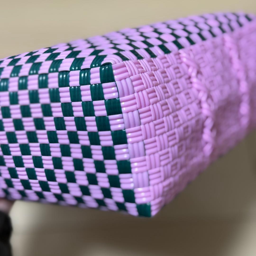 mekearisa メケアリサ　gummybag　s ピンク グリーン 70's