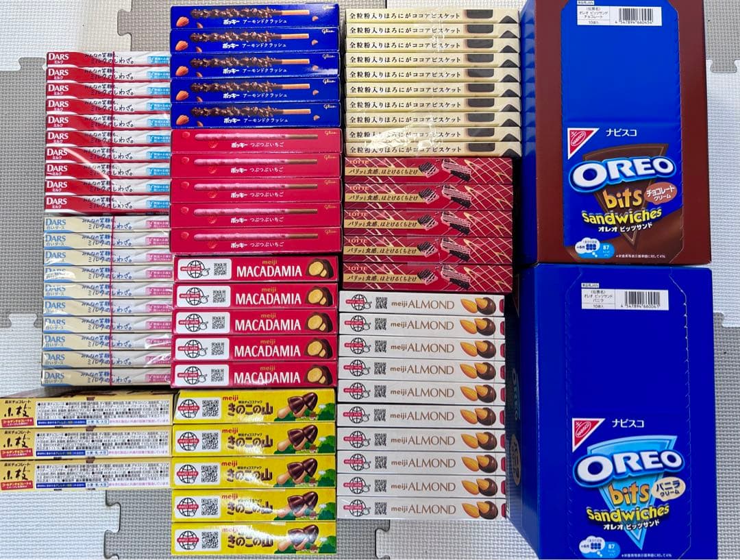 チョコ系お菓子詰め合わせ　DARS ポッキー　マカダミアチョコレート　オレオ他