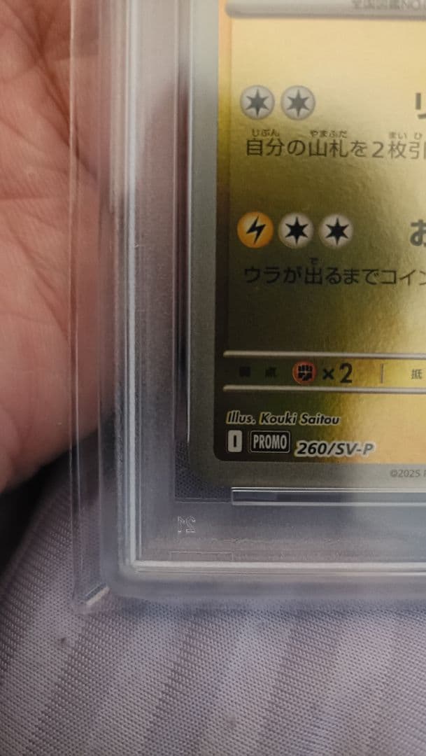 S.seki【PAS10】トウホクのピカチュウ　260 sv-