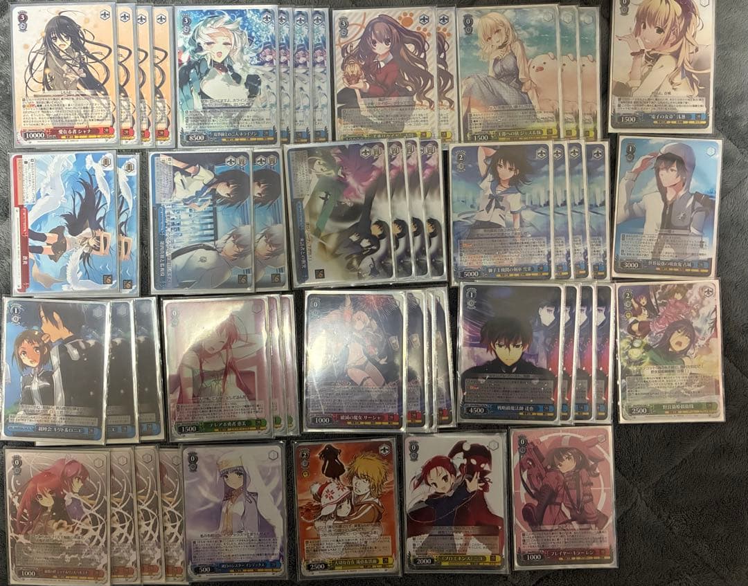 ヴァイスシュヴァルツ　引退品　デッキセット　サイン　sp まとめ売り