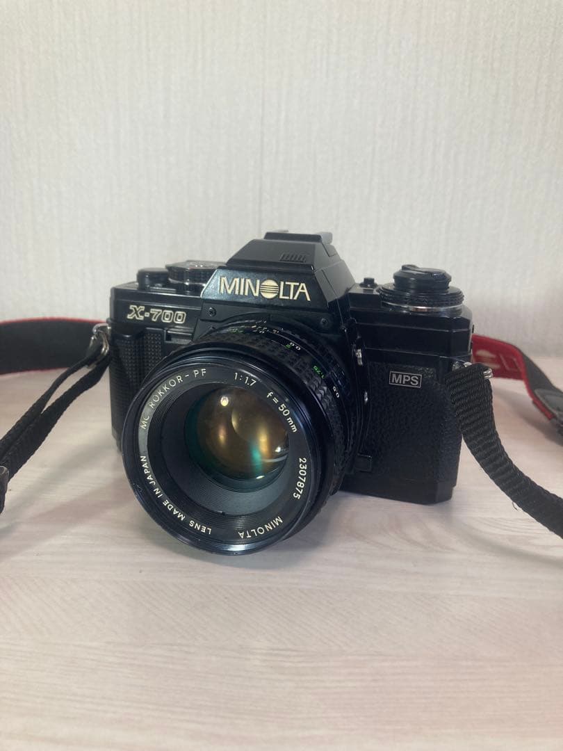 フィルムカメラ MINOLTA X-700 MC ROKKOR-PF 50mm F1.7