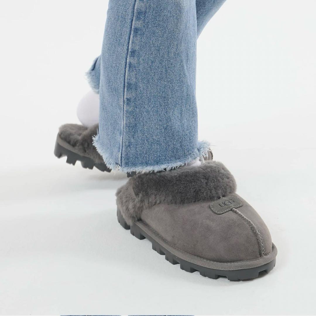 UGG サンダル ファースリッポン