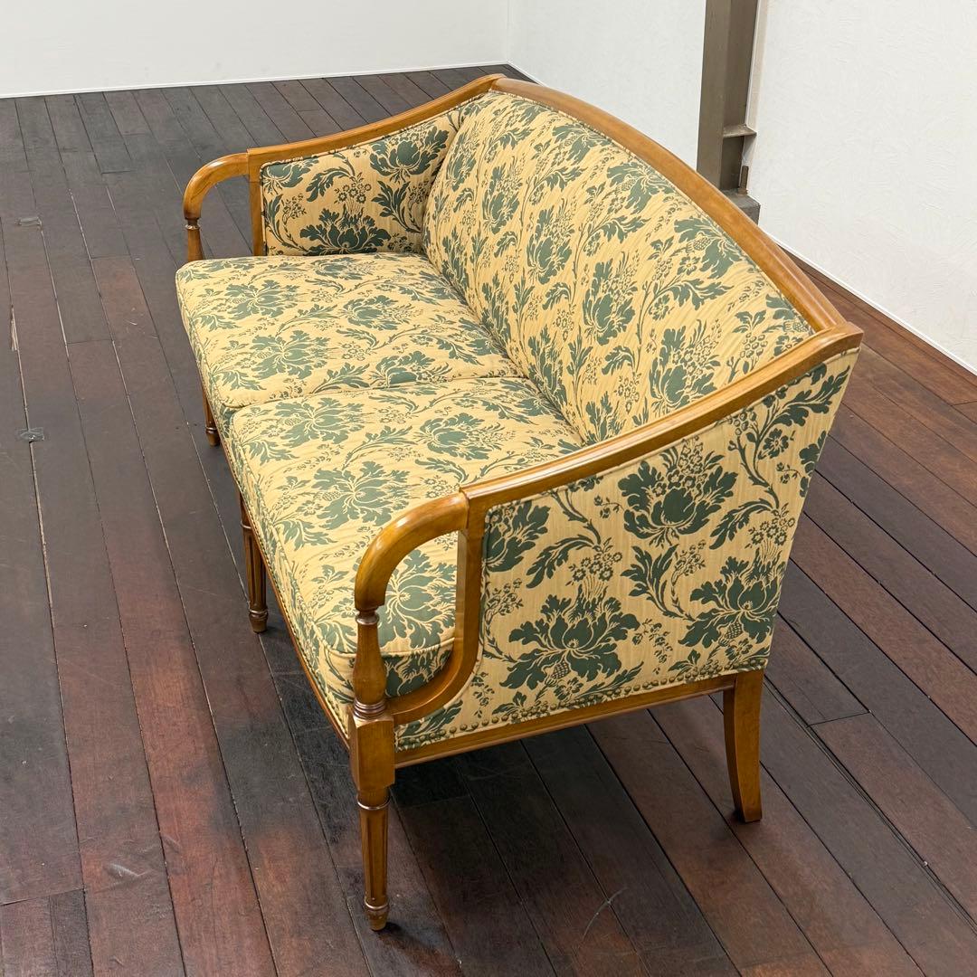 H110K6a マルニ木工 ナチュラルトラスト 2人掛けソファ