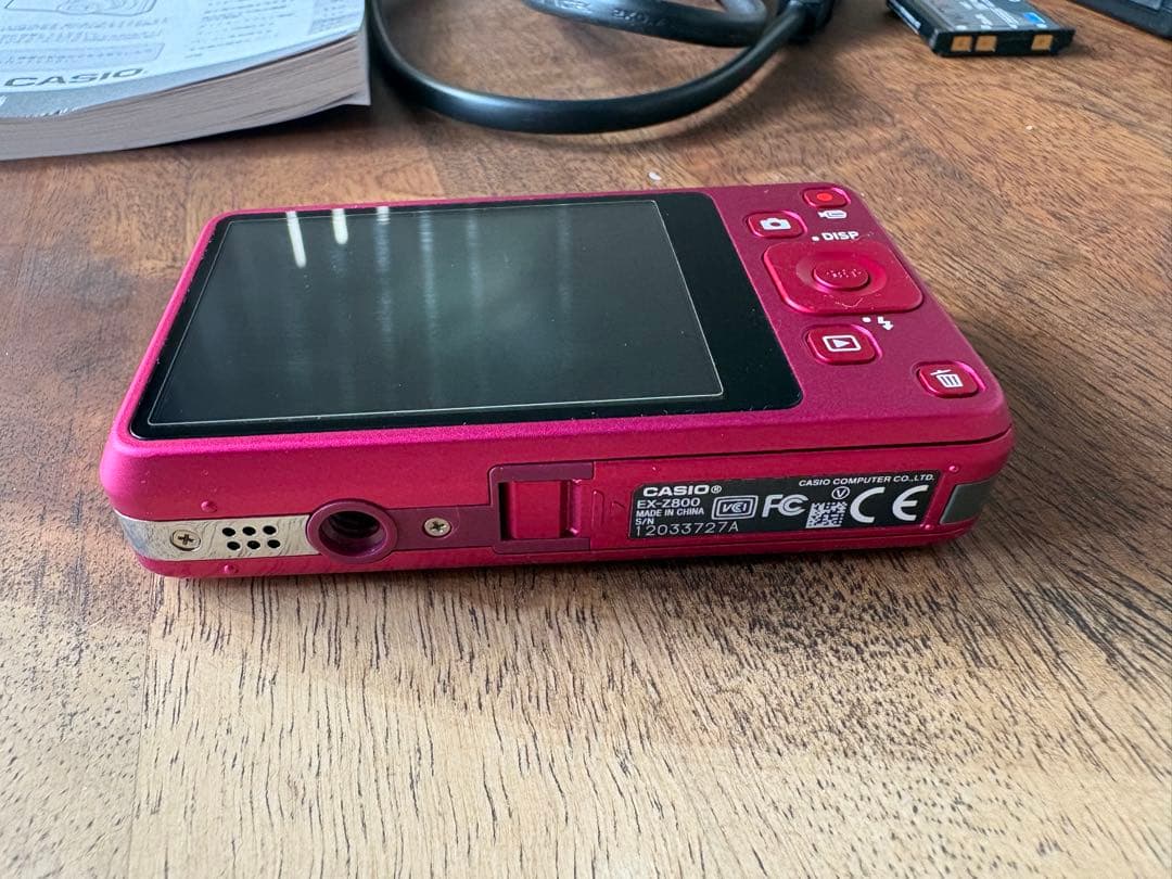 CASIO エクシリム　EX-Z800 ピンク