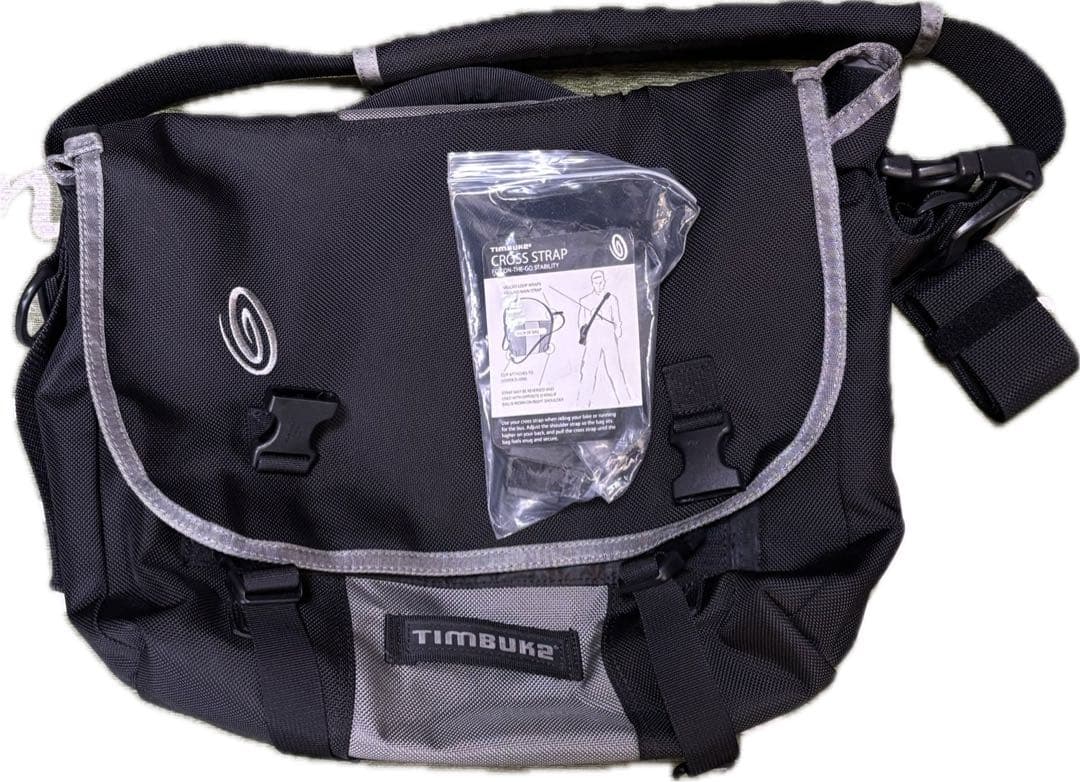 90s timbuk2 メッセンジャーバッグ　ブラック　テック系