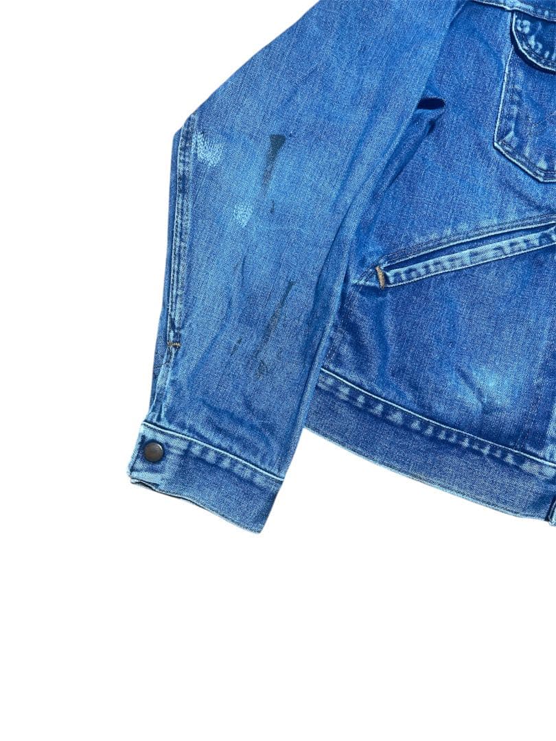 70s Wrangler 124mj 126mj デニムジャケット 三角黒タグ