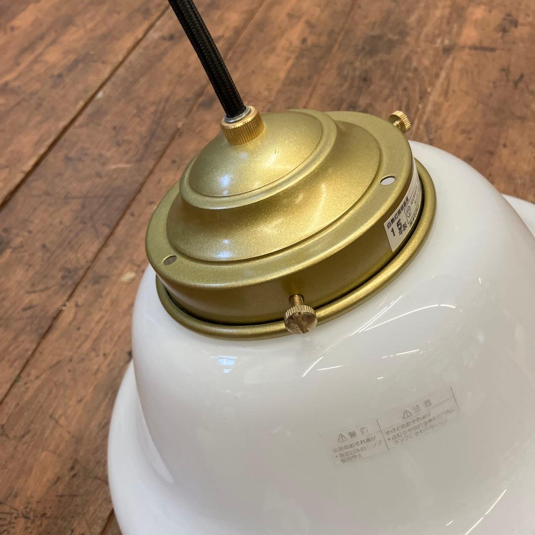 昭和レトロ パナソニック ミルクガラスシェード ペンダントライト テーブルライト
