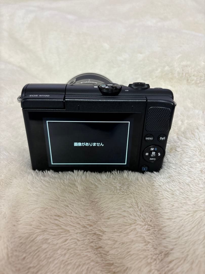 【美品】Canon キャノン EOS M100 ミラーレス一眼 ブラック