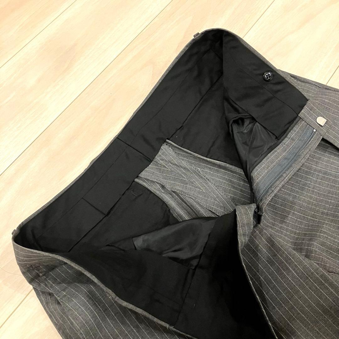 美品✨ RING JACKET スーツ セットアップ 段返り ストライプ L