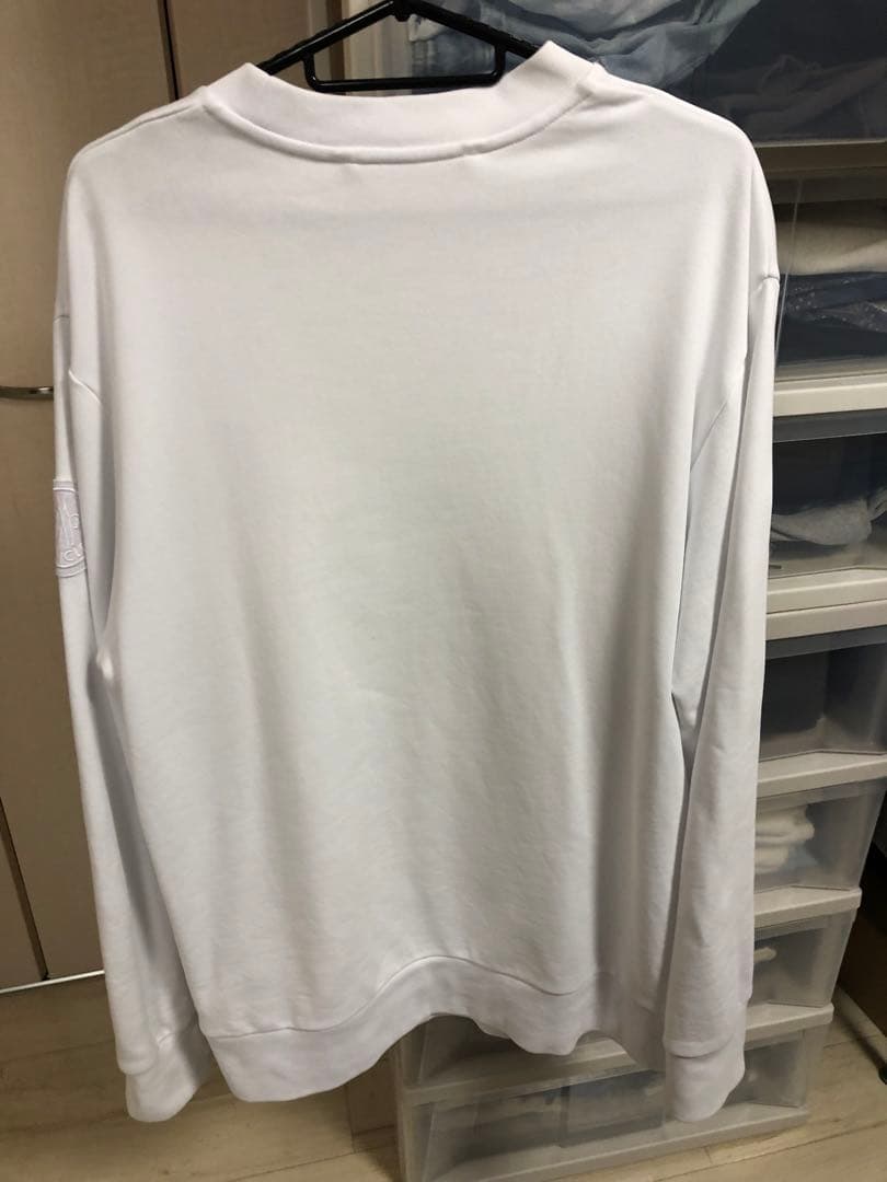 MONCLER トレーナー 白 スウェット オーバーサイズ 2 GENIUS