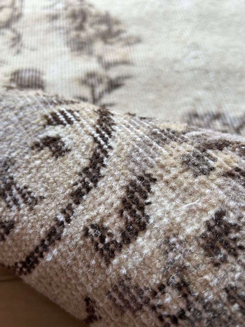 超大判 266×157 shabby chic トルコ ヴィンテージラグ