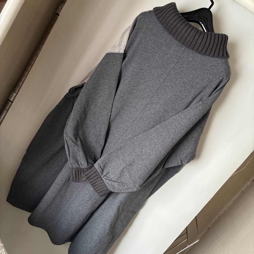 《新品》ドラッグストアーズ　fu-ai ルーズタートルチュニックワンピース