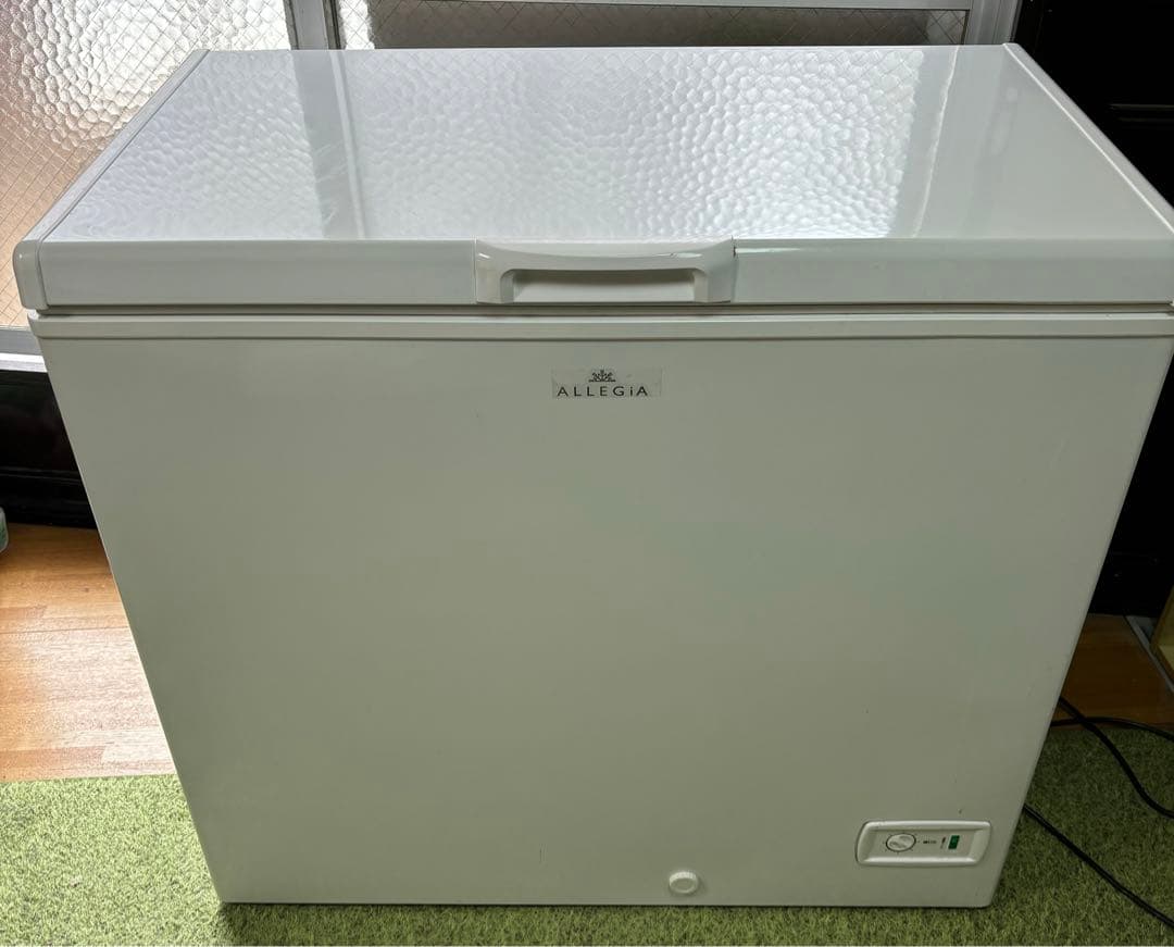 【匿名配送】【処分品】ALLEGiA 206L冷凍ストッカー 冷凍フリーザー