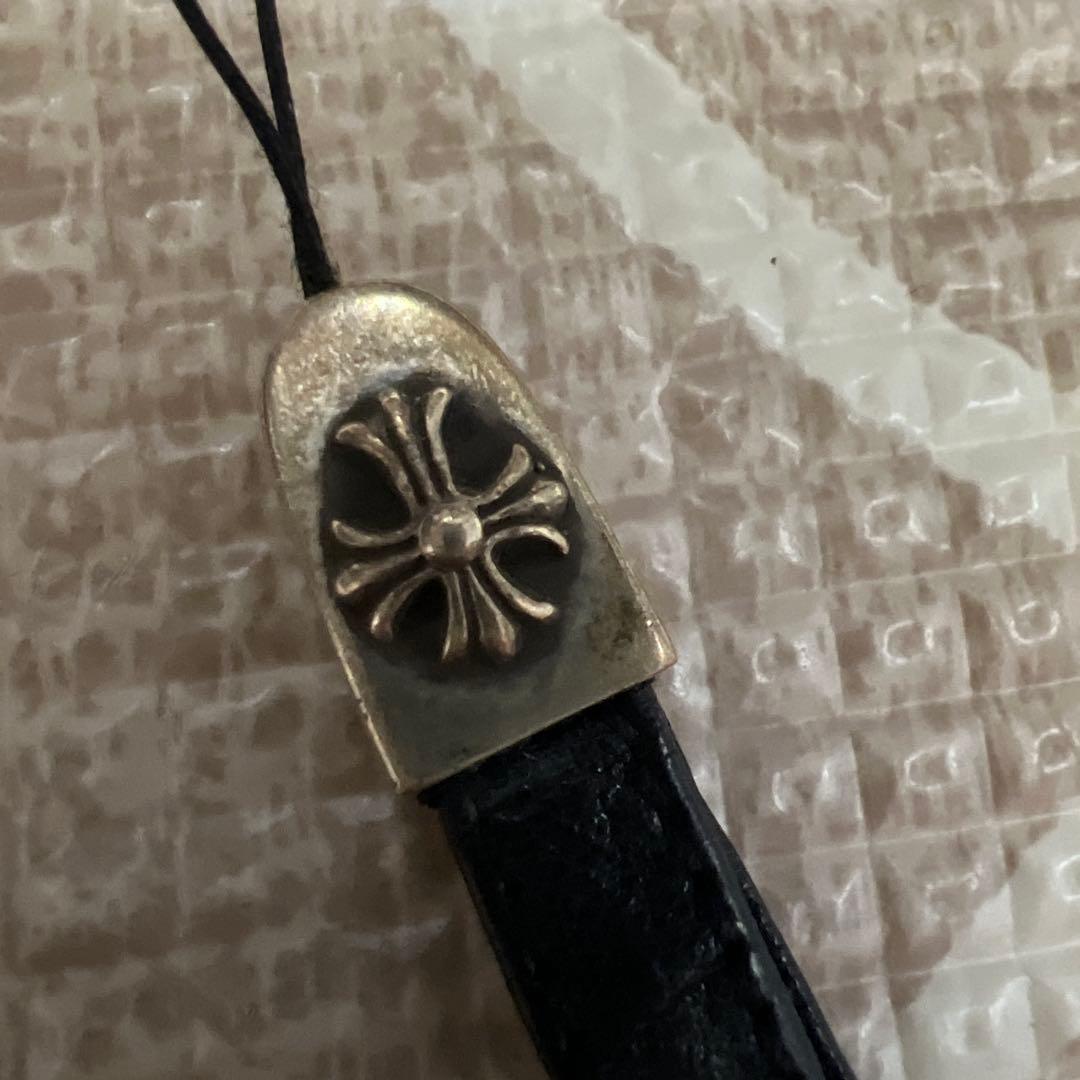 クロムハーツ　ブラックレザー ストラップ 2003