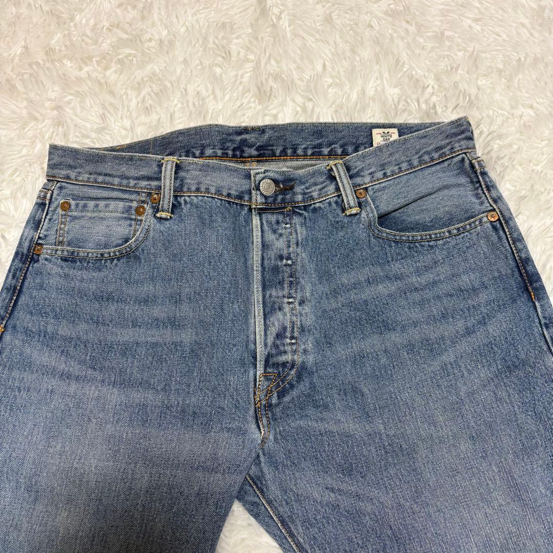 Levi’s 501 ホワイトオーク W36 ビッグサイズ ライトブルー