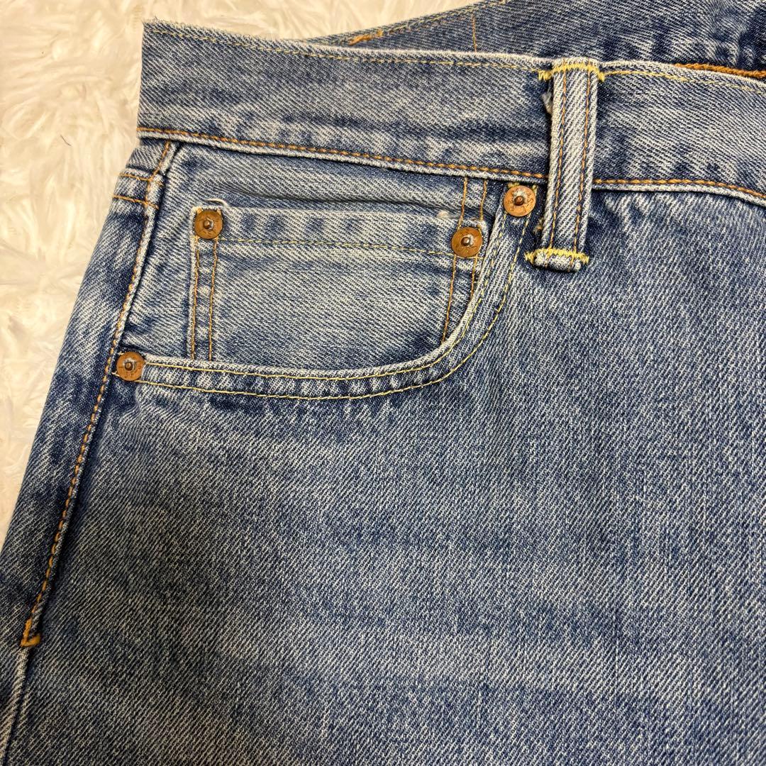 Levi’s 501 ホワイトオーク W36 ビッグサイズ ライトブルー