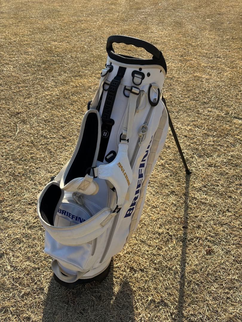 【希少品】ブリーフィング　キャディバッグCRー4 札幌ステラプレイス店記念モデル