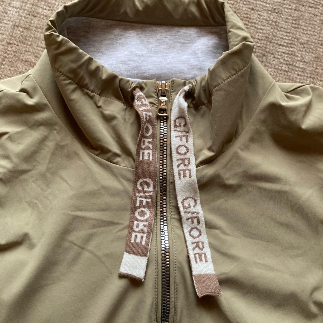 ジーフォア ゴルフウェア レディース ジャケット ハーフジップトップスL