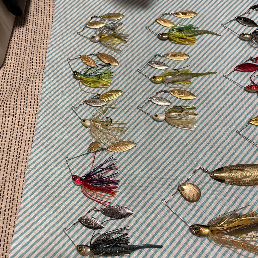 今日から値下げ［バス釣り引退セット］スピナーベイト、バズベイト、ブレードジグ