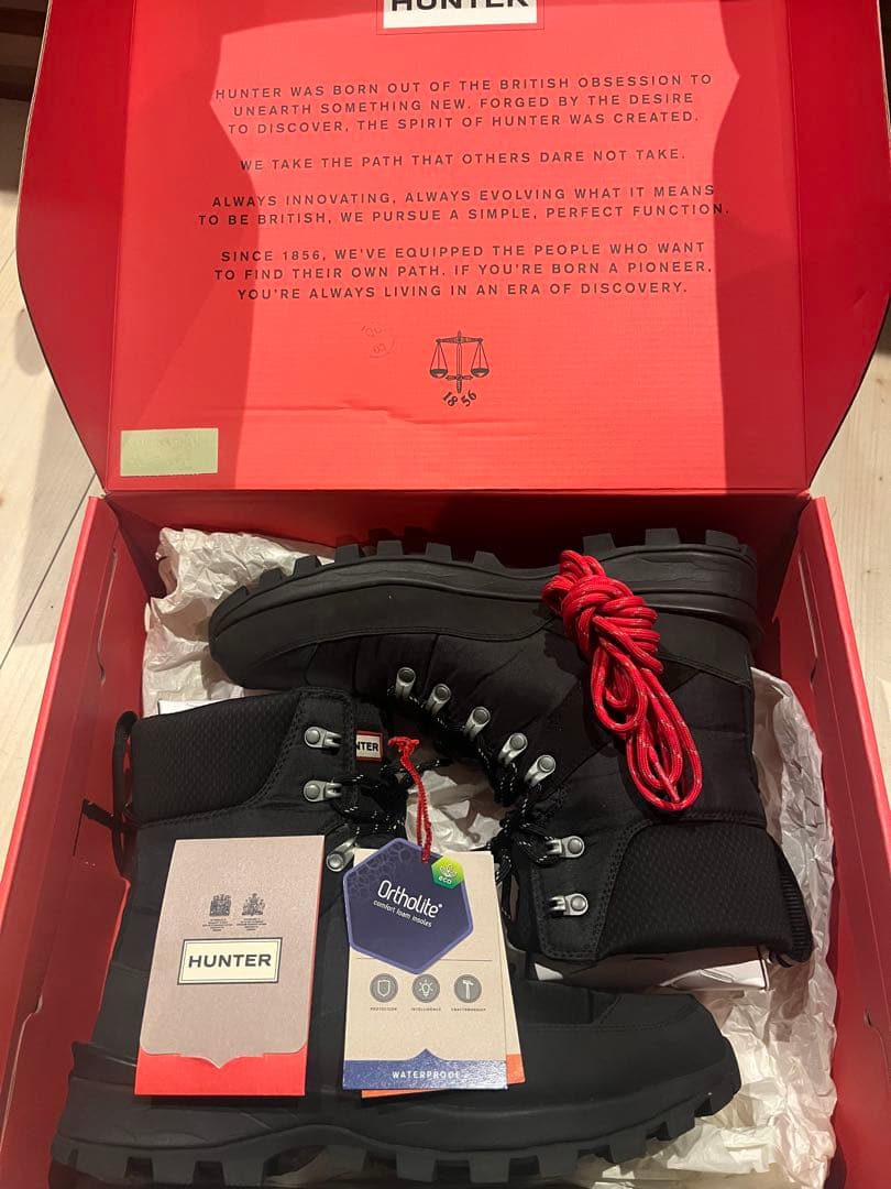 靴 HUNTER Men Recycled Poly Commando