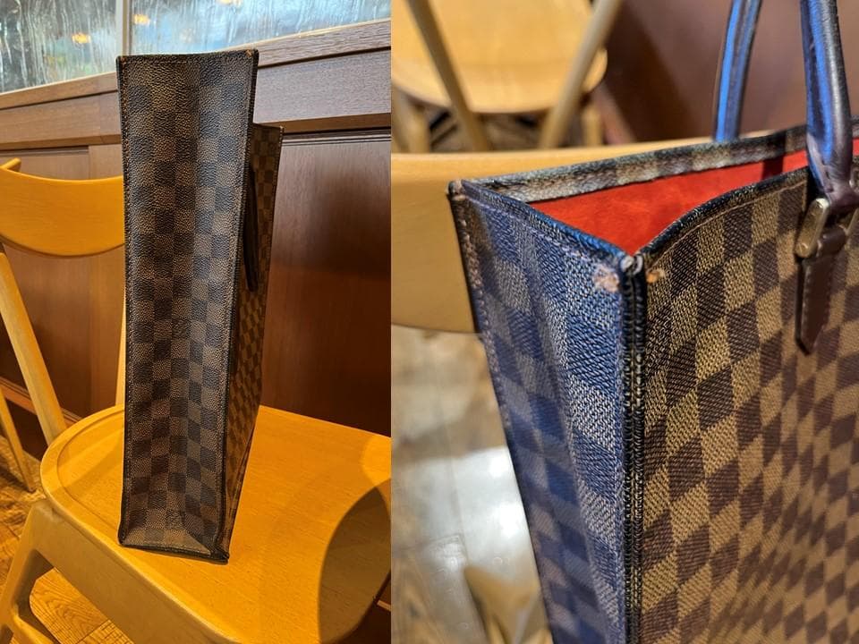 【値下げ】LOUIS VUITTON ダミエ サックプラ