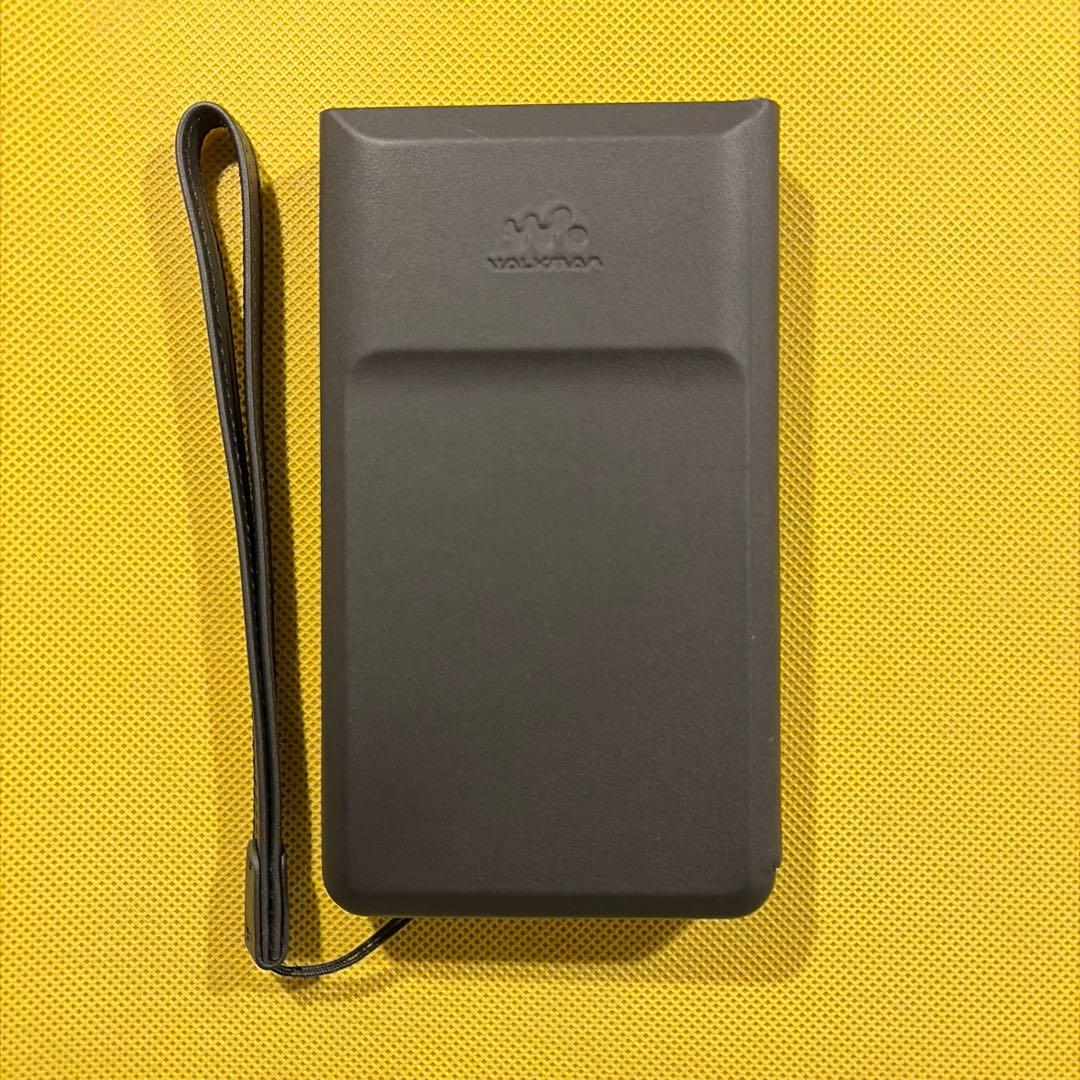 SONY NW-ZX707 純正ケース、ストラップ付き