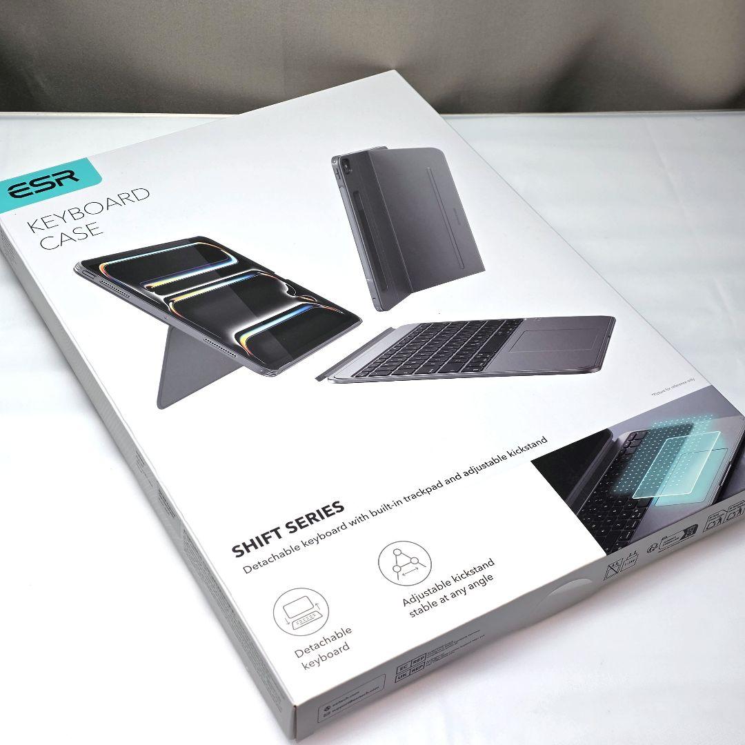 ESR iPad Air 13インチ M3 M2 パッド付 キーボード ケース