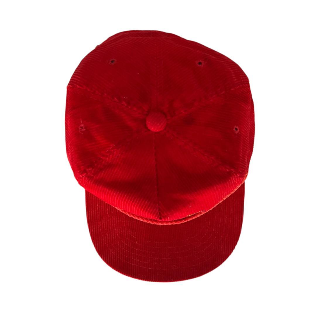 超美品　Ford　フォード　コーデュロイキャップ　アメ車　ダブルロゴ　ビンテージ