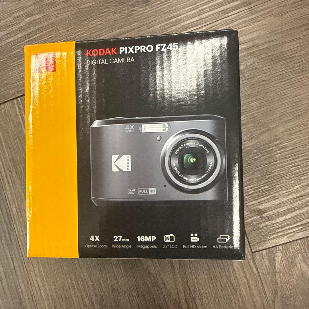 KODAK コダック 光学4倍ズームデジタルカメラ PIXPRO FZ45BK