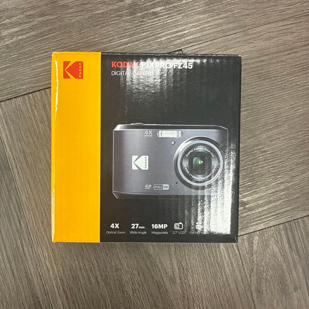 KODAK コダック 光学4倍ズームデジタルカメラ PIXPRO FZ45BK