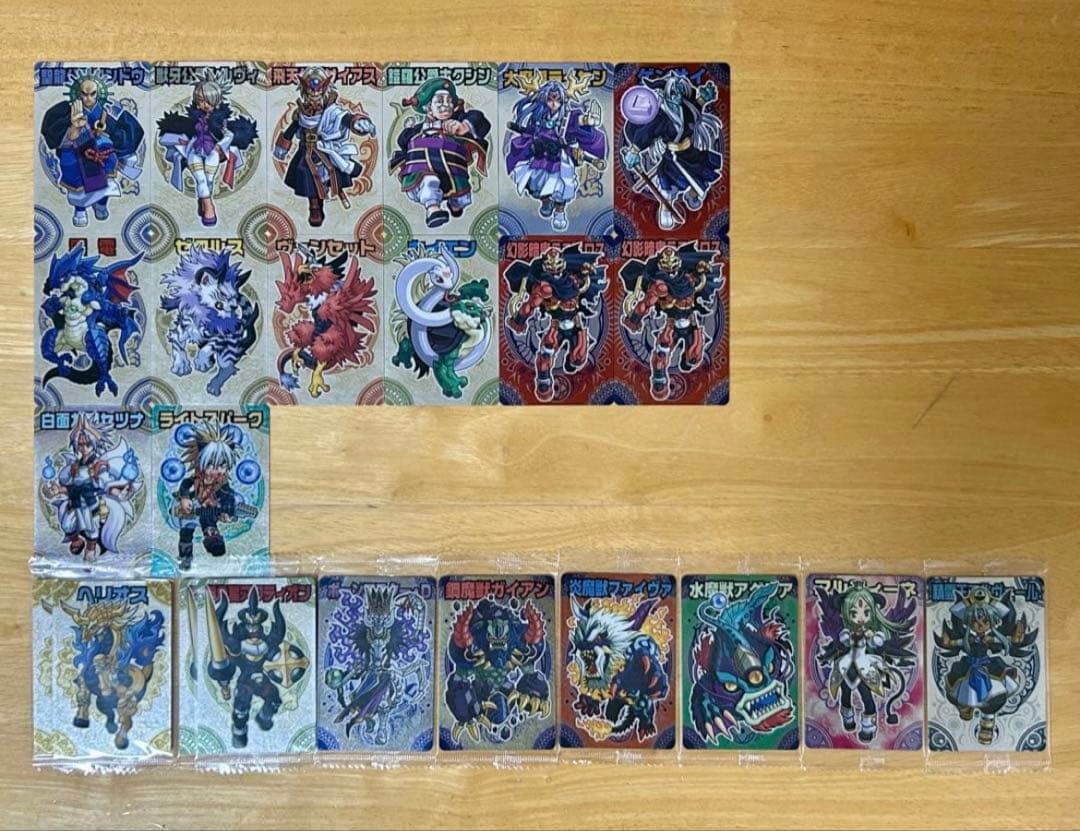 神羅万象チョコ　まとめ売り　第一章　第二章　第三章　王我羅旋の章　ゼクス　初期