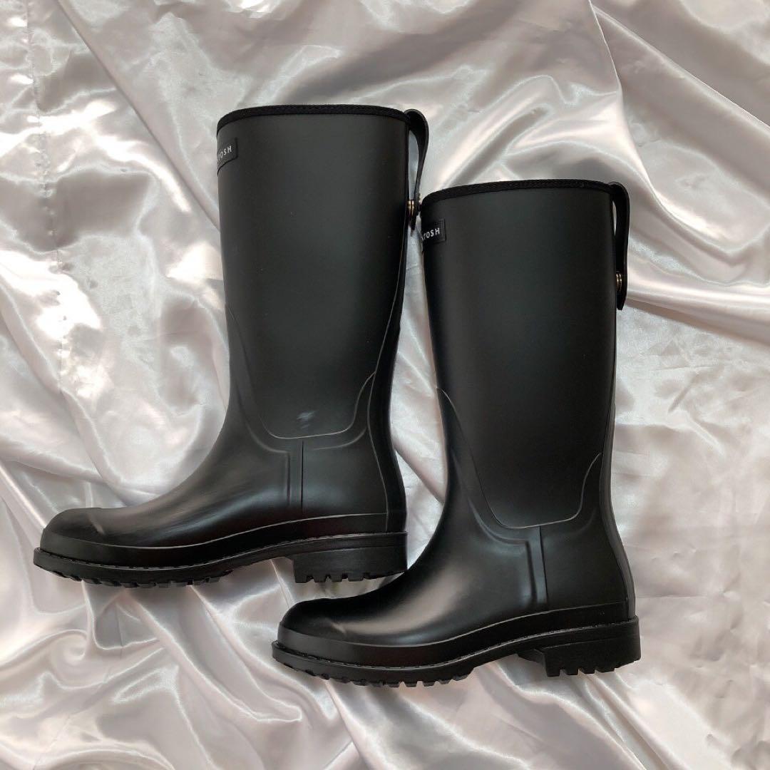 【美品】MACKINTOSH マッキントッシュ　長靴　ロングブーツ　レイン　37