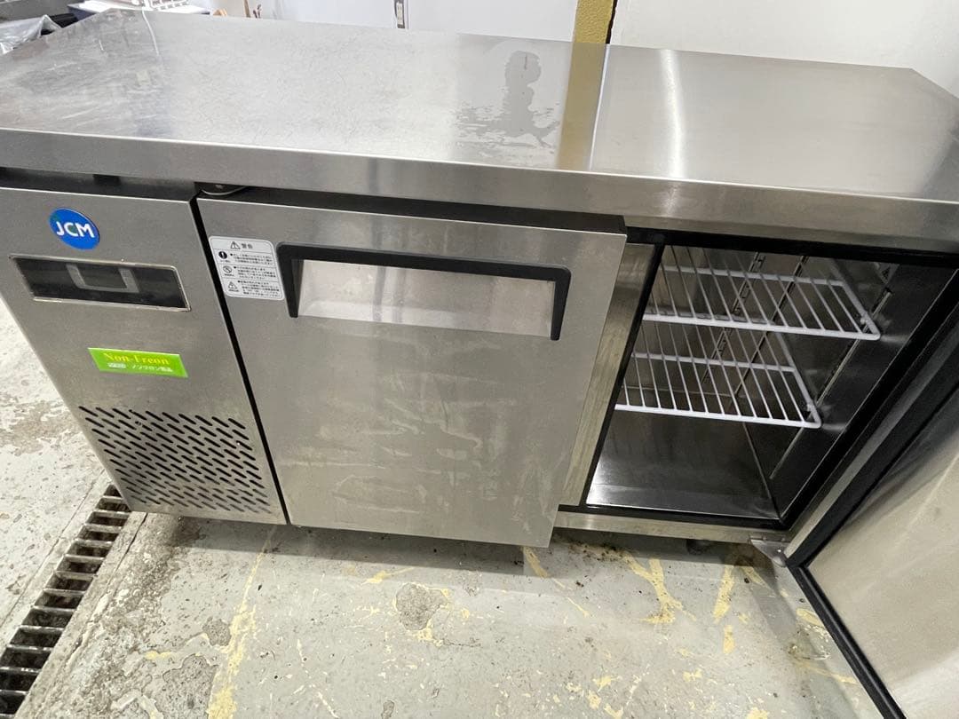 業務用ヨコ型2ドア冷蔵庫 JCM 【美品】 JCMR-1245T 150L