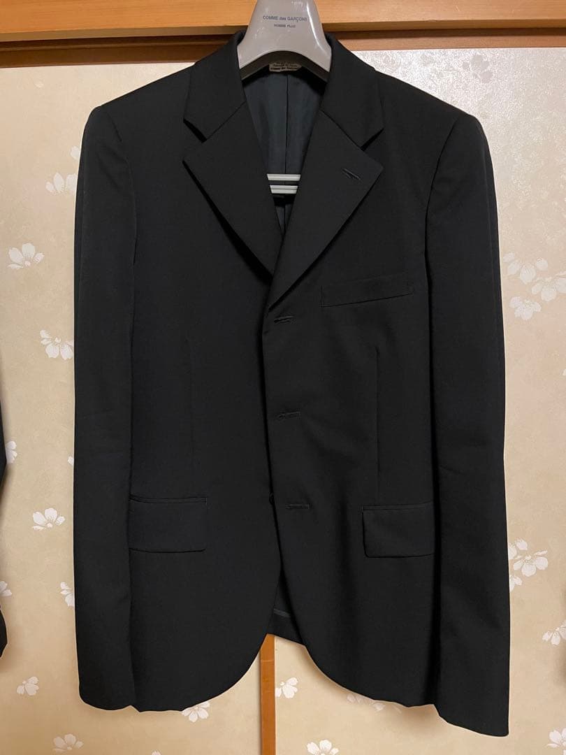 23ss 定番ウールギャバジン 3釦ジャケット コムデギャルソンオムプリュス
