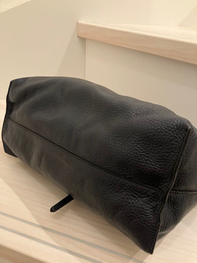 美品　JIL SANDER NAVY ネイビー　レザー　ワンショルダーバッグ