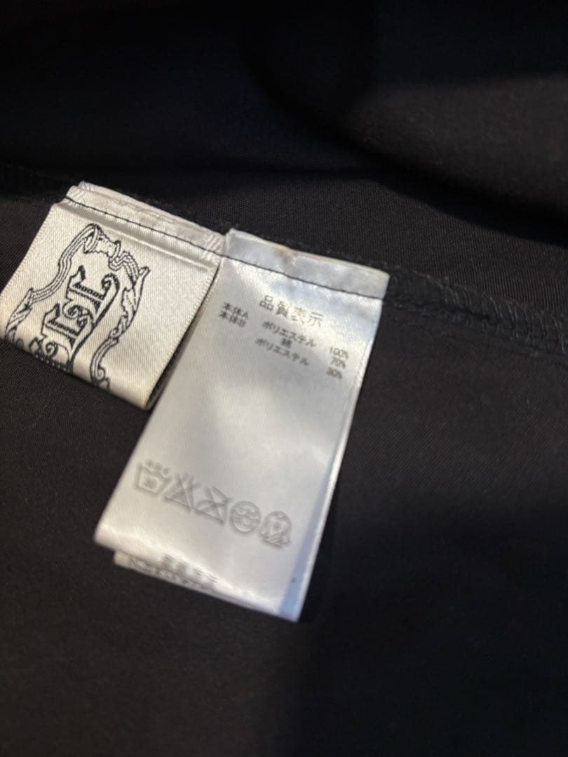 h.NAOTO FRILL テディベア柄スカート