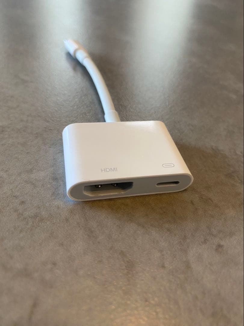 エプソン プロジェクター EB-X06 HDMI アップル純正変換ケーブル付