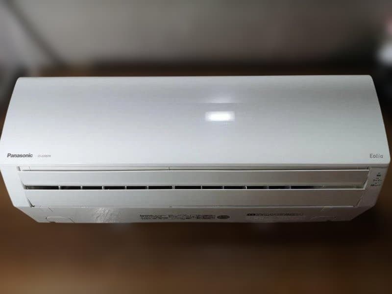 神奈川県内は無料工事、配送付き、室外機セット)パナソニック6畳 2021 保証あ