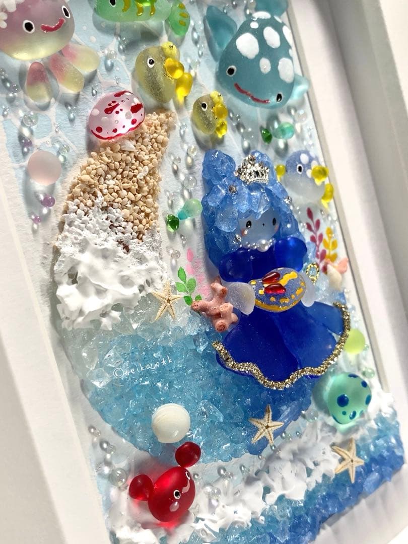 海のお月様 ウミウシのプリンセス インテリア アクアリウム 鮫