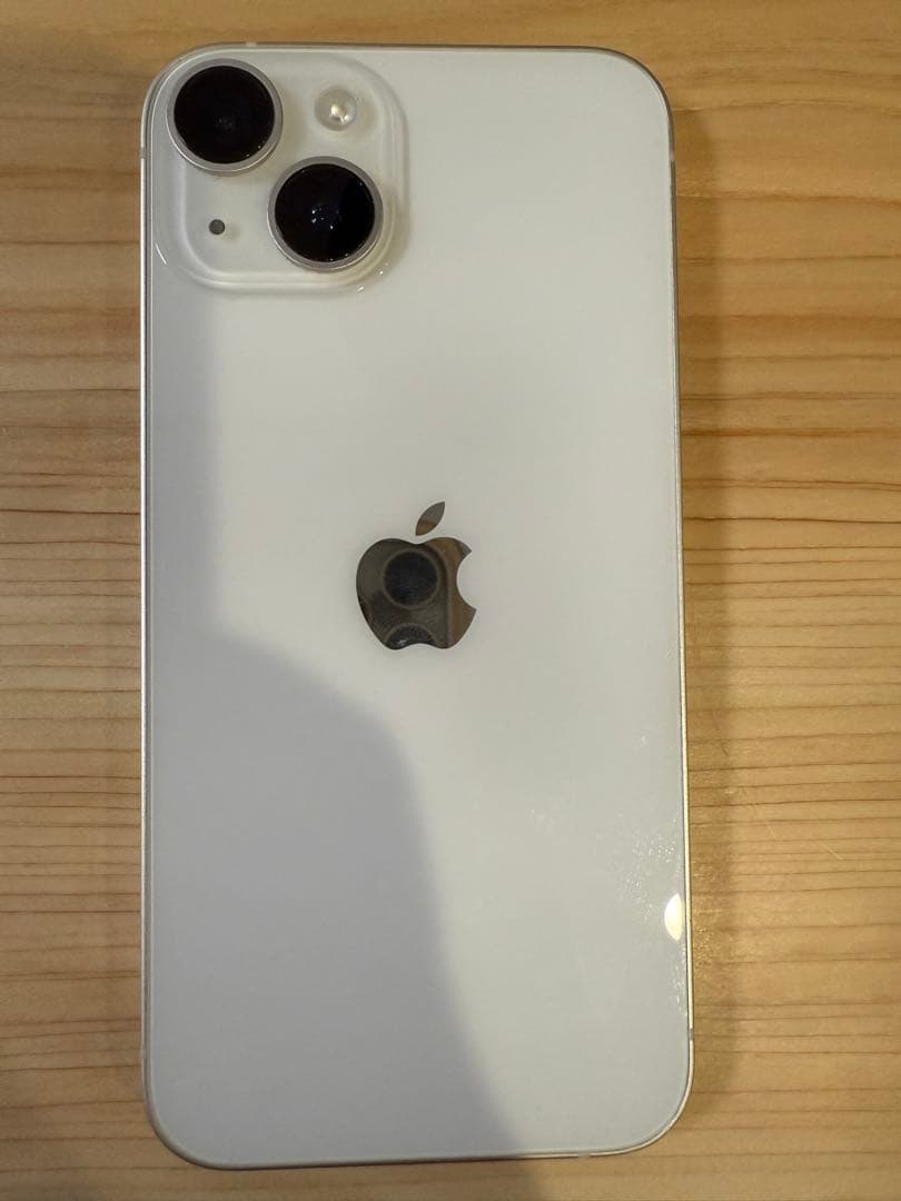 iPhone14 128G ホワイト　美品　ビート