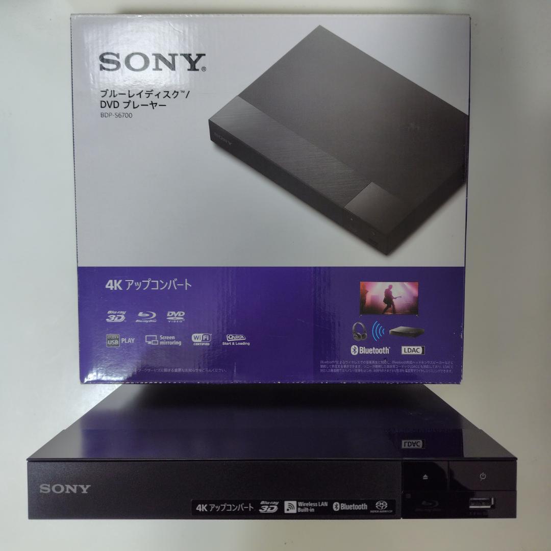 美品 ブルーレイプレーヤー SONY BDP-S6700