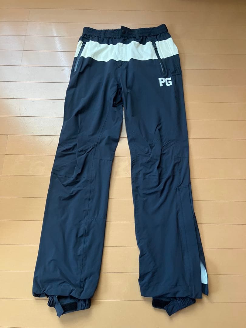 ２回着用　パーリーゲイツ　レインウェア　レディース 上1 下0